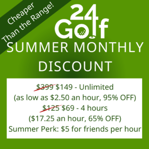 Summer Monthly Discount: Cheaper than the range. $149 Unlimited hours, 95% off; $69 for 4 hours 65% off Summer Perk: $5 for friends per hour